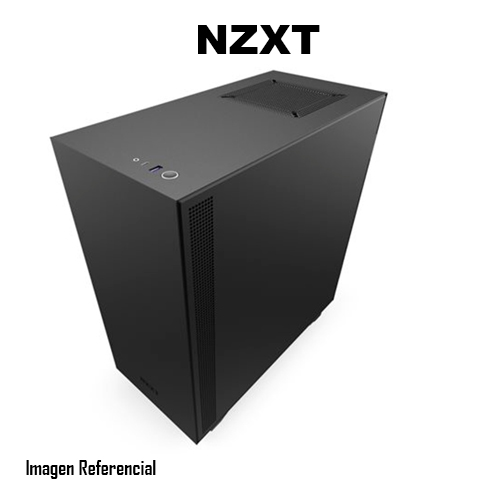 NZXT H series H510i - Torre - ATX - panel lateral con ventana - sin fuente de alimentación - negro mate - USB/Audio