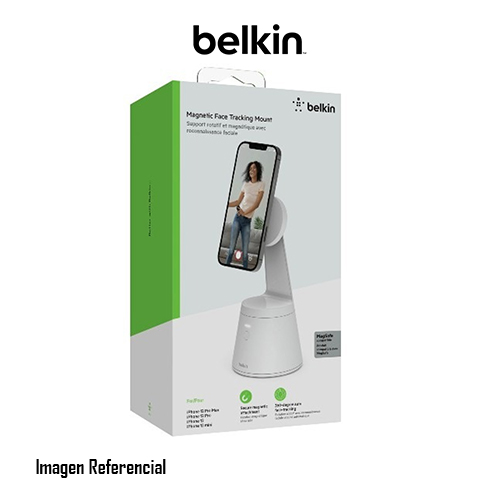 Belkin MMA001 - Sistema de apoyo - montaje magnético motorizado - para Apple iPhone 12, 12 mini, 12 Pro, 12 Pro Max