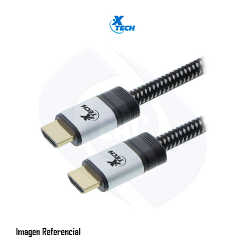 Xtech - Alta velocidad - cable HDMI con Ethernet - HDMI macho a HDMI macho - 1.83 m - admite 4K60Hz (3840 x 2160)