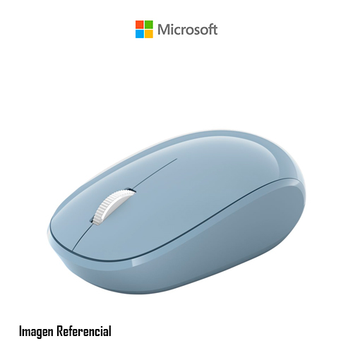 Microsoft Bluetooth Mouse - Ratón - óptico - 3 botones - inalámbrico - Bluetooth 5.0 LE - azul pastel