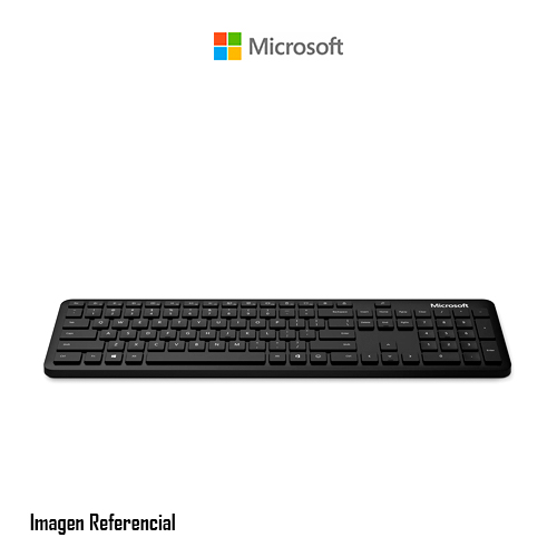 Microsoft Bluetooth Keyboard - Teclado - inalámbrico - Bluetooth 4.0 - negro