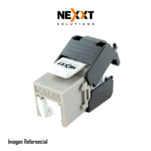 Nexxt Solutions Infrastructure - Keystone Jack - Cat6A - Unshielded Toolless