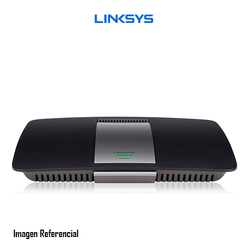 Linksys EA6350 - Wireless router - AC1200  Mbps - Wireless - 802.11ac -Banda doble 2.4 GHz / 5 GHz - 4 puertos Gigabit - Smart Wi-Fi apps - Beamforming - Desktop