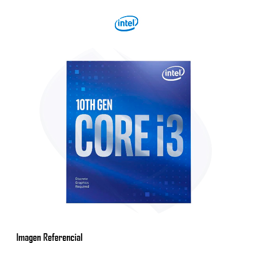 Intel Core i3 10100F - 3.6 GHz - 4 núcleos - 8 hilos - 6 MB caché - LGA1200 Socket - Caja