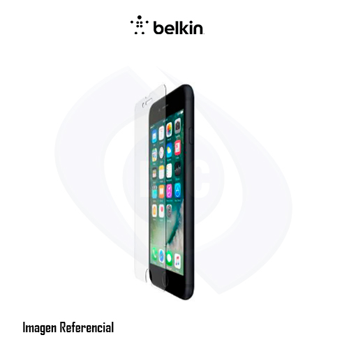 Belkin ScreenForce - Protector de pantalla para teléfono móvil - cristal - 4.7" - transparente - para Apple iPhone 6, 6s, 7, 8