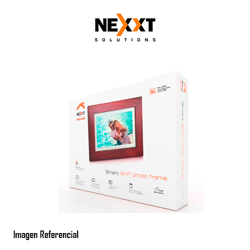 Nexxt Solutions Connectivity Photo Frame - 8in touch dis cherry