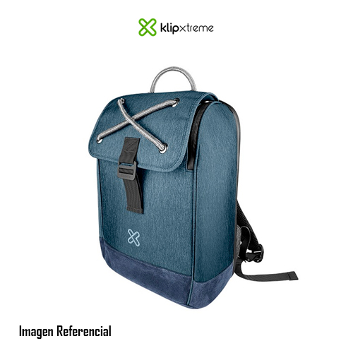 Klip Xtreme - Notebook carrying backpack - 1680D polyester - Blue - 14.1in Slim laptops