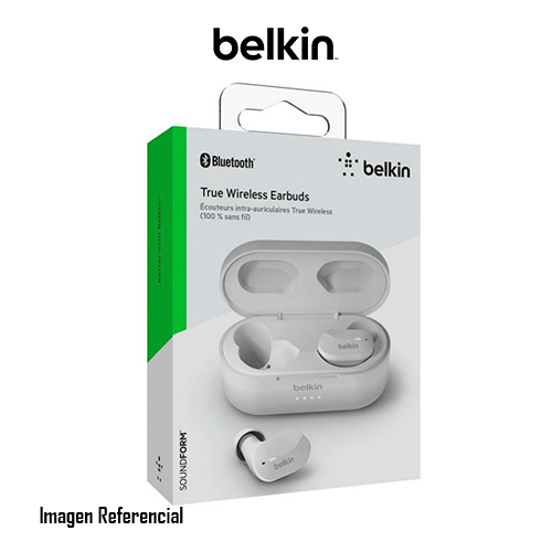 Belkin SoundForm - Auriculares inalámbricos con micro - en oreja - Bluetooth - blanco