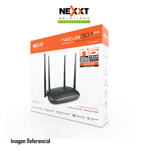 Nexxt Solutions Connectivity - Router - Wireless - 802.11n - Desktop - parental control