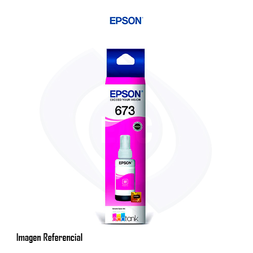 Epson 673 - Botella de tinta - Magenta - Para Epson L1800, L800