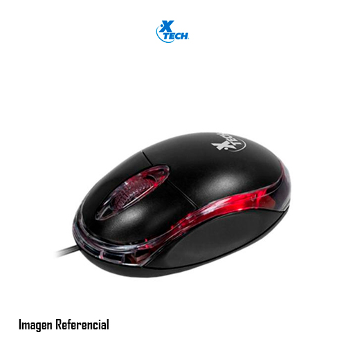 Xtech - Mouse - Wired - USB - 3D optical