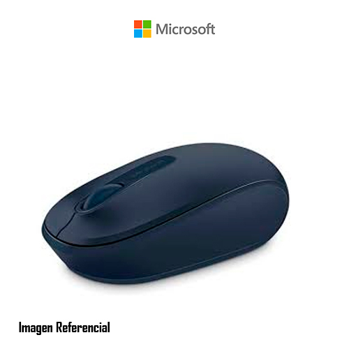 Microsoft ratón móvil inalámbrico 1850 - Ratón - diestro y zurdo - óptico - 3 botones - inalámbrico - 2.4 GHz - receptor inalámbrico USB - azul lana