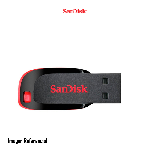 MEMORIA FLASH USB SANDISK CRUZER BLADE , 64GB, USB 2.0 - P/N: SDCZ50-064G-B35