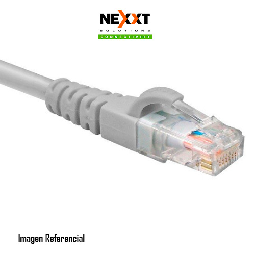 Nexxt Solutions - Patch cable - Unshielded twisted pair (UTP) - Gray - Cat.6 10ft LSZH Type