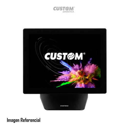 Custom SILK - Sobremesa ultrafino - 1 RK3288 / 1.8 GHz - RAM 4 GB - flash 8 GB - WLAN: 802.11b/g/n, Bluetooth 4.0 - Android 8.1 (Oreo) - monitor: LED 15.6" 1920 x 1080 (Full HD) pantalla táctil