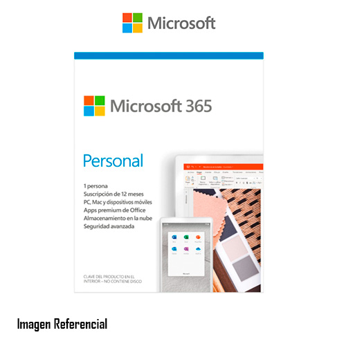Microsoft 365 Personal - Annual subscription - Windows - Spanish / English