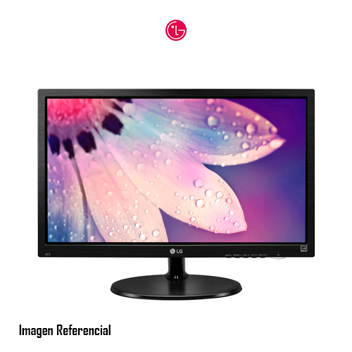 LG 19M38A - LED-backlit LCD monitor - 18.5" - 1366 x 768 - VGA (HD-15) - Black