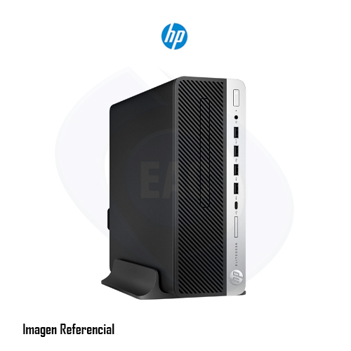 PC HP DESKTOP 705G4 SFF, RYZEN 5 2400G 3.6 GHZ, 8G, 1TB, W10P, TECLADO+MOUSE USB. P/N: 4UR42LT#ABM