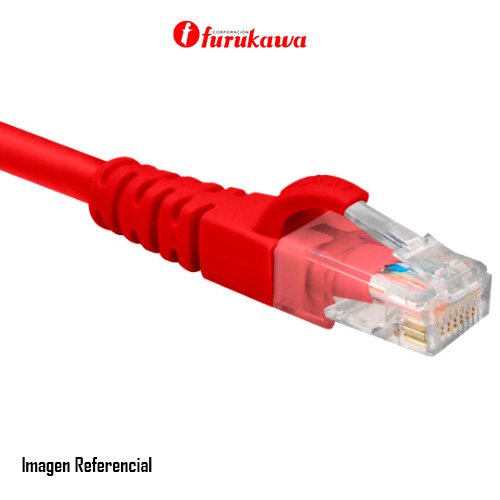 Nexxt Solutions Infrastructure - Patch cable - UTP - 30.4 cm - RJ-45 a  - Dark red - Cat6 1ft. CM Type