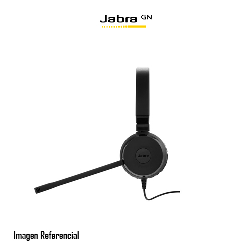Jabra Evolve 30 II MS stereo - Auricular - en oreja - cableado - USB, conector de 3,5 mm - Certificado para Skype Empresarial