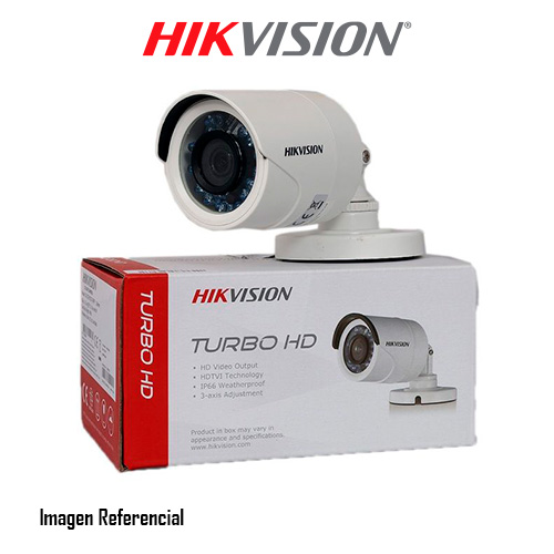 Hikvision - Turbo 720p Camara Bala 2.8mm IR 20m Metal - IP66