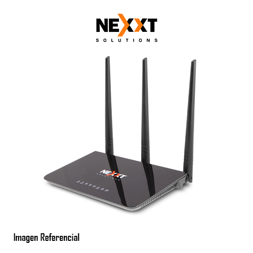 Nexxt Nebula 300+ Plus – Router – Wireles – 802.11n – Desktop – 300Mbps 4 Ports