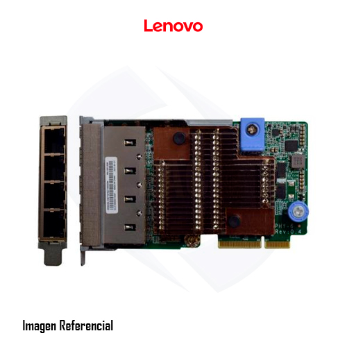 Lenovo ThinkSystem - Adaptador de red - LAN-on-motherboard (LOM) - Gigabit Ethernet x 4 - para ThinkAgile VX Certified Node 7Y94, 7Z12; ThinkAgile VX7820 Appliance