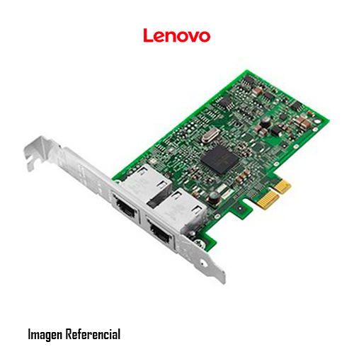 Lenovo ThinkSystem NetXtreme By Broadcom - Adaptador de red - PCIe 2.0 x4 perfil bajo - Gigabit Ethernet x 2 - para ThinkAgile VX3530-G Appliance; VX7330-N Appliance; ThinkSystem SR250 V2; ST250 V2; ST50 V2