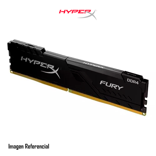 HyperX FURY - DDR4 - módulo - 16 GB - DIMM de 288 contactos - 3466 MHz / PC4-27700 - CL17 - 1.35 V - sin búfer - no ECC - negro