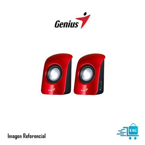 PARLANTE GENIUS SP-U115 USB POWER  1.5W RED  P/N: SP- U115 RED