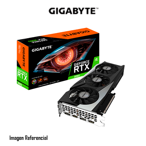 Gigabyte GeForce RTX 3060 GAMING OC 12G - Tarjeta gráfica - GF RTX 3060 - 12 GB GDDR6 - PCIe 4.0 x16 - 2 x HDMI, 2 x DisplayPort
